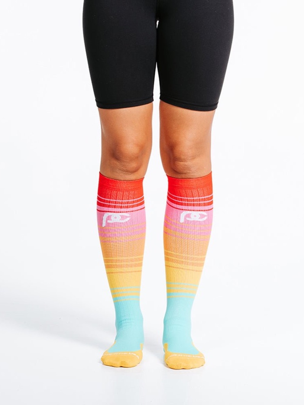 NEW Pro Compression Popsicle Gradient Knee High Compression Marathon Socks, S/M